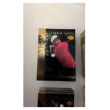 UPPER Deck golf cards, (mostly tigers tales)