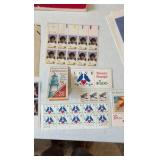 VINTAGE collectible stamps and stamp books