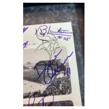 FRAMED Vikings autographed Metrodome Photo