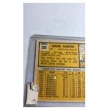 TOPPS Hank Aaron Milwaukee Braves Card