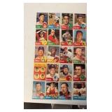 (61) VINTAGE Topps baseball cards