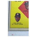 TOPPS 1962 National League Batting Leaders card