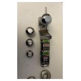 X MOUNT chrome ball mount & a towing strap