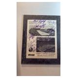 FRAMED Vikings autographed Metrodome Photo