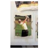 UPPER Deck Golf Cards Tiger Woods tales, Jack Nicklaus