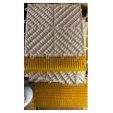 (52) INTERLOCKING floor tiles