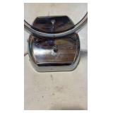 VINTAGE Orb Desk Light and Art Deco Vanity Mirror