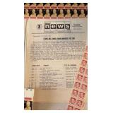 VINTAGE collectible stamps and stamp books