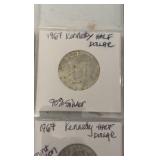 COINS: Collectible lot, Kennedy, Franklin, and silver dollars