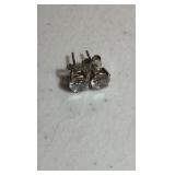 (2) PUMA hats; (2)earring sets(one.925 Sterling); Mini Reebok shoes