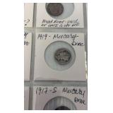 (20) MERCURY Dimes 1904-1941