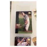 UPPER Deck golf cards Tiger Woods, Chris Dimarco, Jack Nicklaus, Sergio Garcia