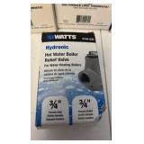 HONEYWELL Relays, ProTech Switch, Watts Valve, Supco Ignitor, Amrad Turbo