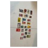 VINTAGE collectible stamps and stamp books