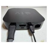 (2) WIRELESS Speakers, (1) Apple TV unit, (1) Aluratek portable battery charger & Phillips Pro pocket memo