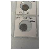 (20) MERCURY Dimes 1918-1958