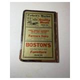 (21) ViINTAGE Menus/Advertisements