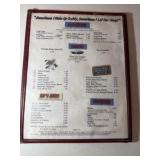 (21) ViINTAGE Menus/Advertisements