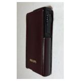 (2) WIRELESS Speakers, (1) Apple TV unit, (1) Aluratek portable battery charger & Phillips Pro pocket memo