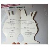 (21) ViINTAGE Menus/Advertisements