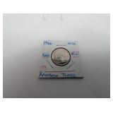 1966 Washington Quarter Rainbow-Toned U.S. Coin MS66 Rare