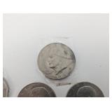 Kennedy Half Dollars Bicentennial And 1970's - 11 Coins