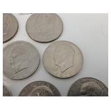 Kennedy Half Dollars Bicentennial And 1970's - 11 Coins