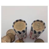 Lot of Presidential Dollar Coins.