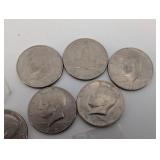 Various Date Kennedy Half Dollars