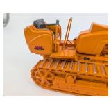 MM Orange Die-Cast Tractor Toy - Open-Cab Track Vehicle