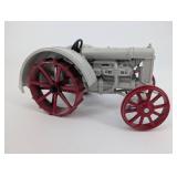 Fordson Tractor Toy - Vintage Detroit USA Plastic w/ Red Spoked Wheels