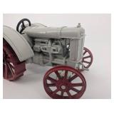 Fordson Tractor Toy - Vintage Detroit USA Plastic w/ Red Spoked Wheels