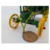 Waterloo Boy Kerosene Tractor Toy - Vintage Green & Yellow Tin Model