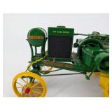 Waterloo Boy Kerosene Tractor Toy - Vintage Green & Yellow Tin Model
