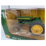 John Deere 420 Tractor & KBL Disc - Precision Key Series Die-Cast Replica