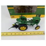 John Deere Model L Tractor - 1/16 Scale Die-Cast with Plow