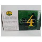 John Deere 40T Wide Front Tractor Die-Cast - Mounted Two-Bottom Plow
