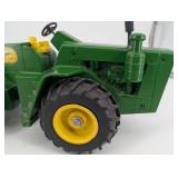 John Deere 8010 Diesel Tractor Toy - Green & Yellow Die-Cast Model