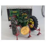 John Deere Model A Tractor with 290 Series Cultivator - Precision Classics