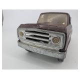 Ford Brown Die-Cast Toy Truck with Dump Bed - Vintage Pickup