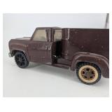 Ford Brown Die-Cast Toy Truck with Dump Bed - Vintage Pickup