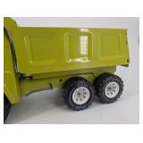Tonka Hydraulic Dump Truck - Lime Green 6-Wheel Toy