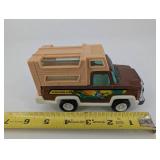 TOOTSIETOY Camper Truck Brown/Tan with Pop-Up Camper