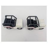 NASA United States Die-Cast Jeeps (Lot of 2) - Made in Japan