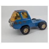Tonka Blue Die-Cast Truck Toy with Yellow Cab - 4 Wheels, Vintage