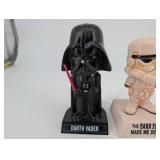 Darth Vader, Stormtrooper & Chewbacca Figures