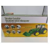 John Deere Tractor Loader Toy with Front Loader - Lights and Sounds