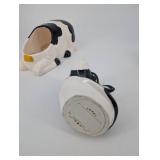 AMC NY NY - Holstein Cow Ceramic Figurine Set (Adult & Calf) - Made in Taiwan