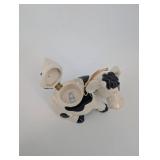 3-Piece Ceramic Cow Figurine Set - Farmhouse Decor