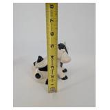 3-Piece Ceramic Cow Figurine Set - Farmhouse Decor